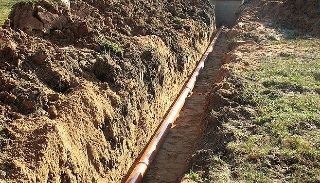 Копка траншей для водопровода в Нижнем Новгороде: цена за метр от 932 руб.